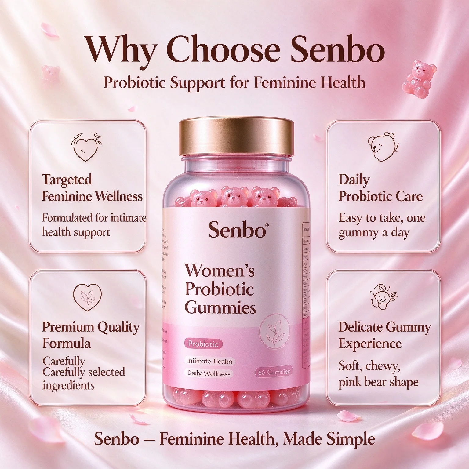 Women's Probiotic Gummy Line